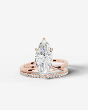 Charmaine (Marquise) 14k Rose Gold 001