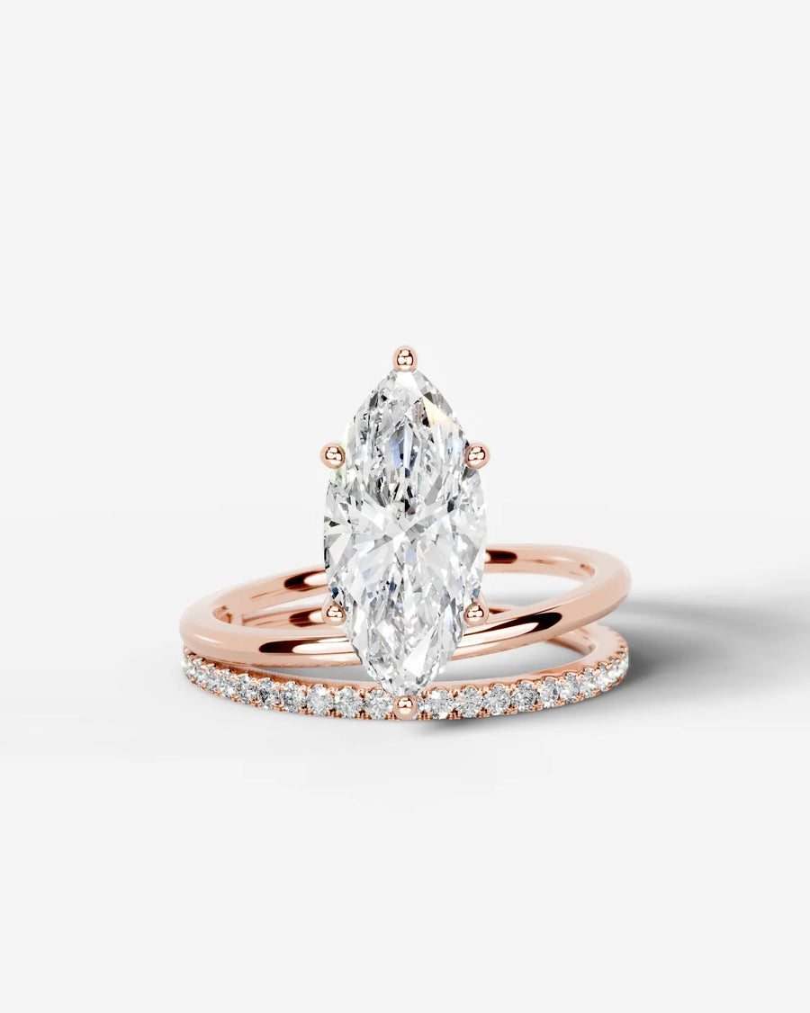 Charmaine (Marquise) 14k Rose Gold 001