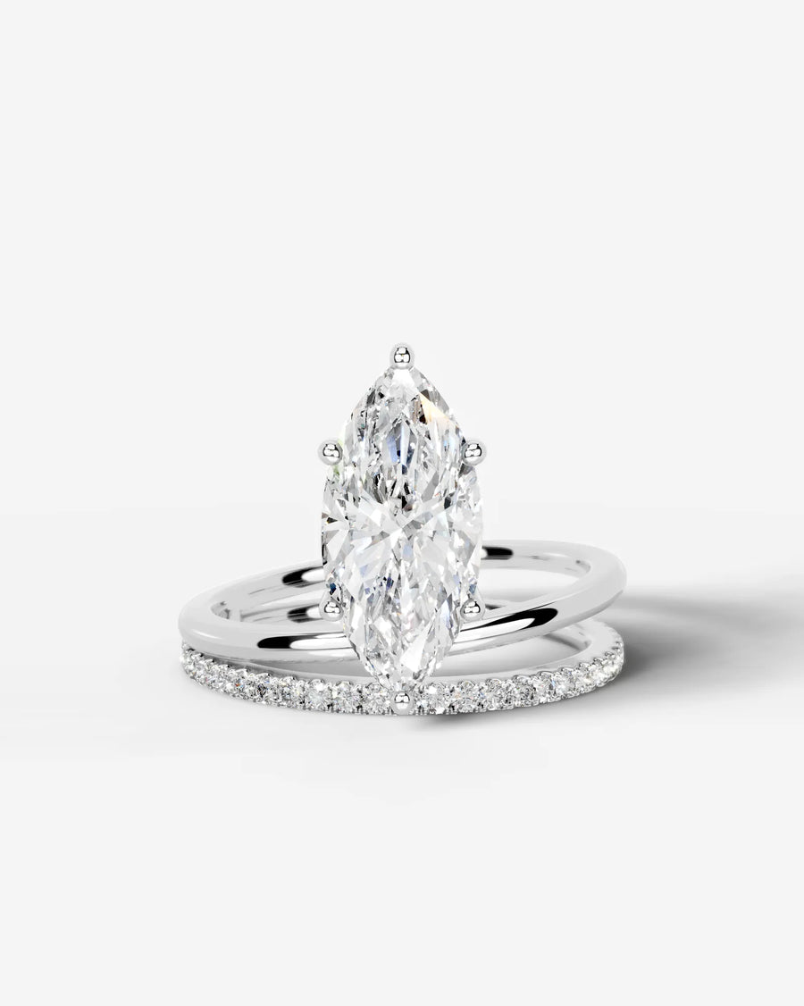Charmaine (Marquise) 14k White Gold 001