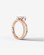 Charmaine (Pear) 14k Rose Gold 004