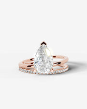 Charmaine (Pear) 14k Rose Gold 001