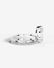 Charmaine (Pear) 14k White Gold 003