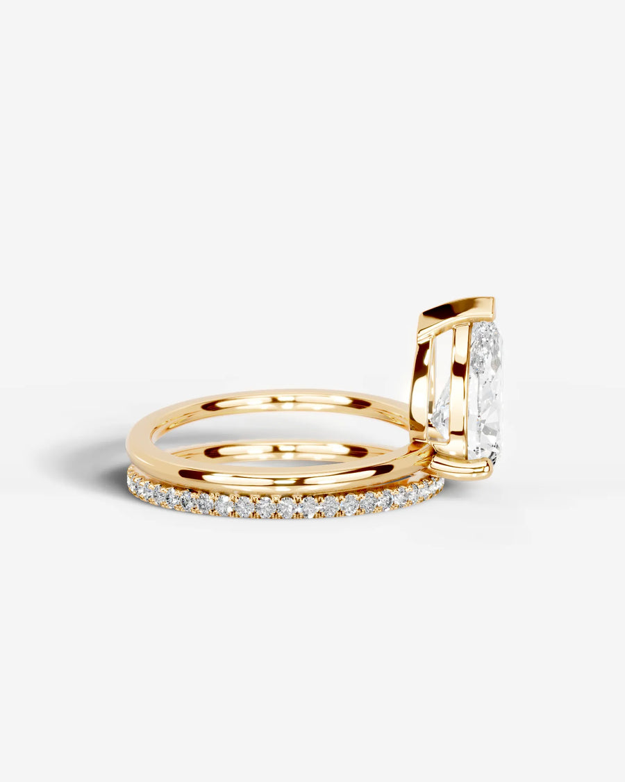 Charmaine (Pear) 18k Yellow Gold 003