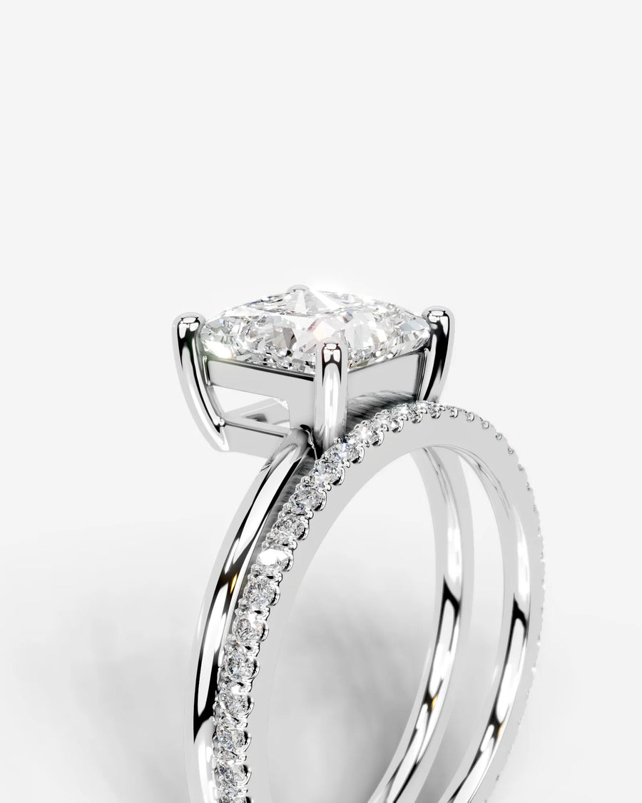 Charmaine (Princess) 14k White Gold 005
