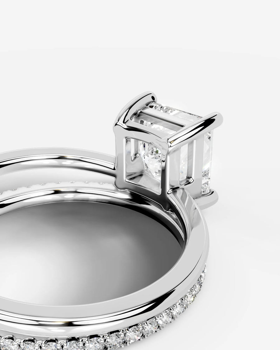 Charmaine (Princess) 18k White Gold 002