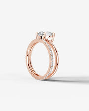 Charmaine (Round) 14k Rose Gold 004