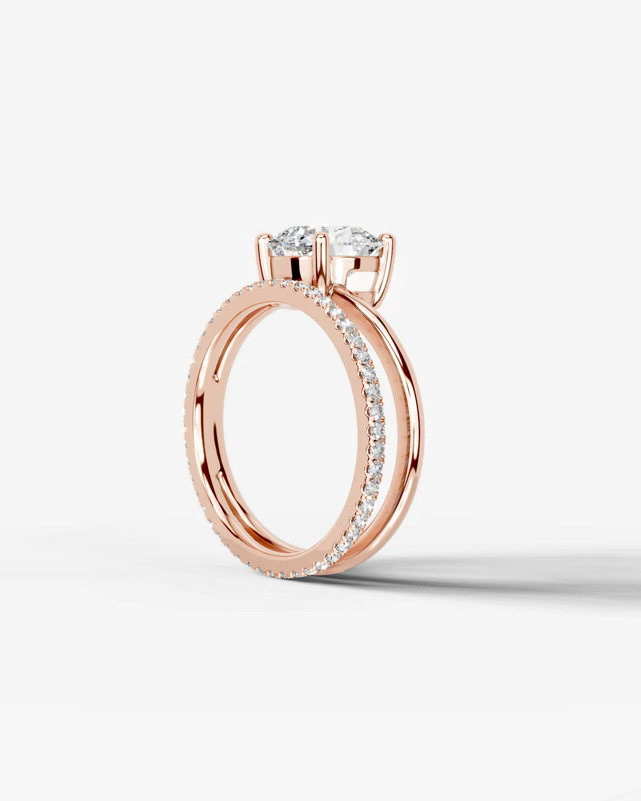Charmaine (Round) 14k Rose Gold 004
