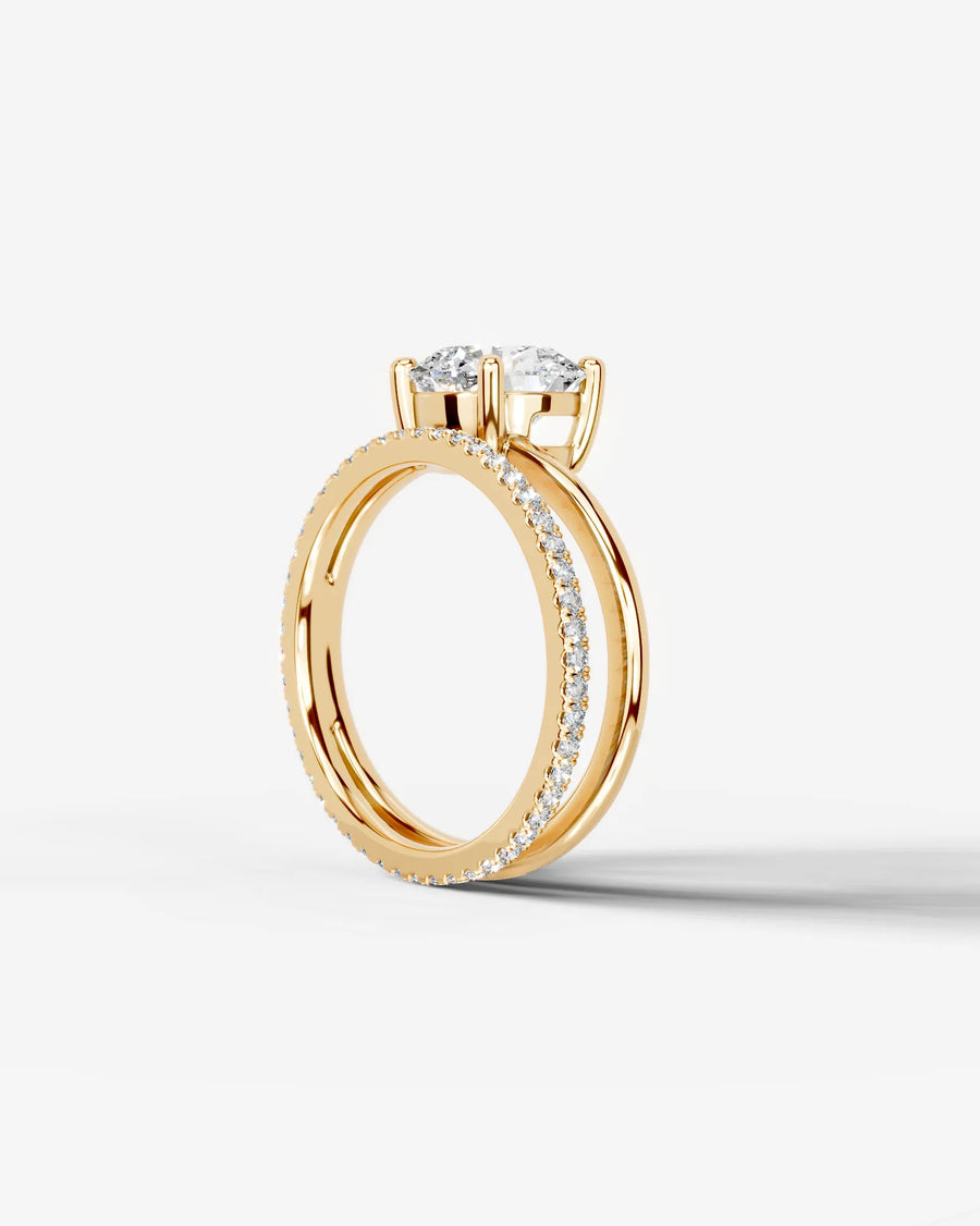 Charmaine (Round) 18k Yellow Gold 004