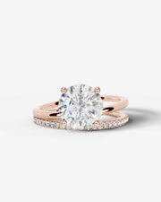 Charmaine (Round) 14k Rose Gold 001