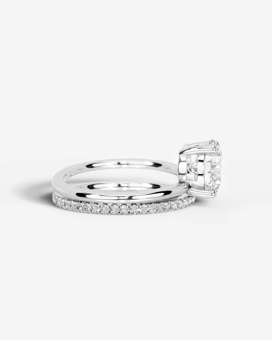 Charmaine (Round) 18k White Gold 003