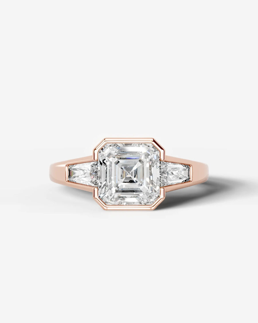 Mimi (Asscher) 14k Rose Gold 001