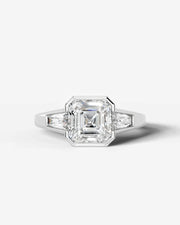 Mimi (Asscher) 14k White Gold 001