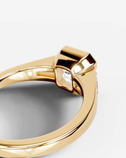 Mimi (Asscher) 14k Yellow Gold 002