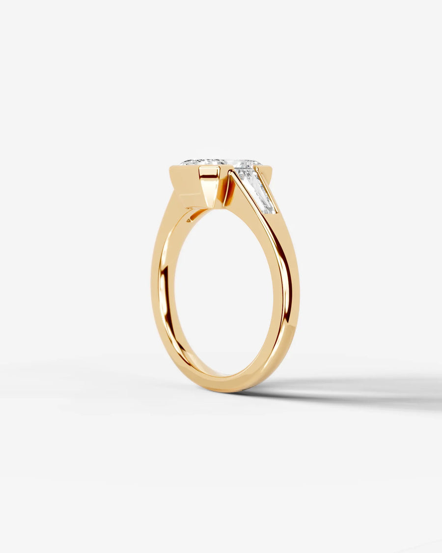 Mimi (Elongated Radiant) 14k Yellow Gold 004