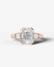 Mimi (Elongated Radiant) 14k Rose Gold 001