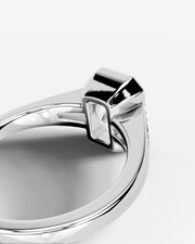 Mimi (Elongated Radiant) 14k White Gold 002