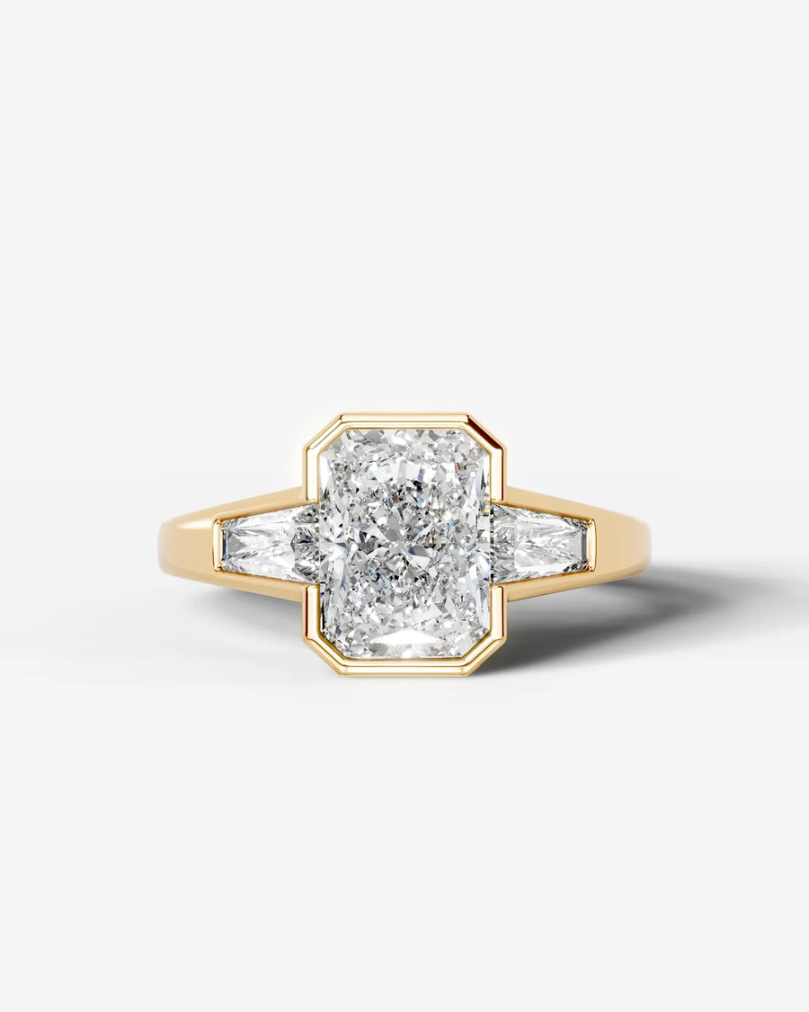 Mimi (Elongated Radiant) 14k Yellow Gold 001