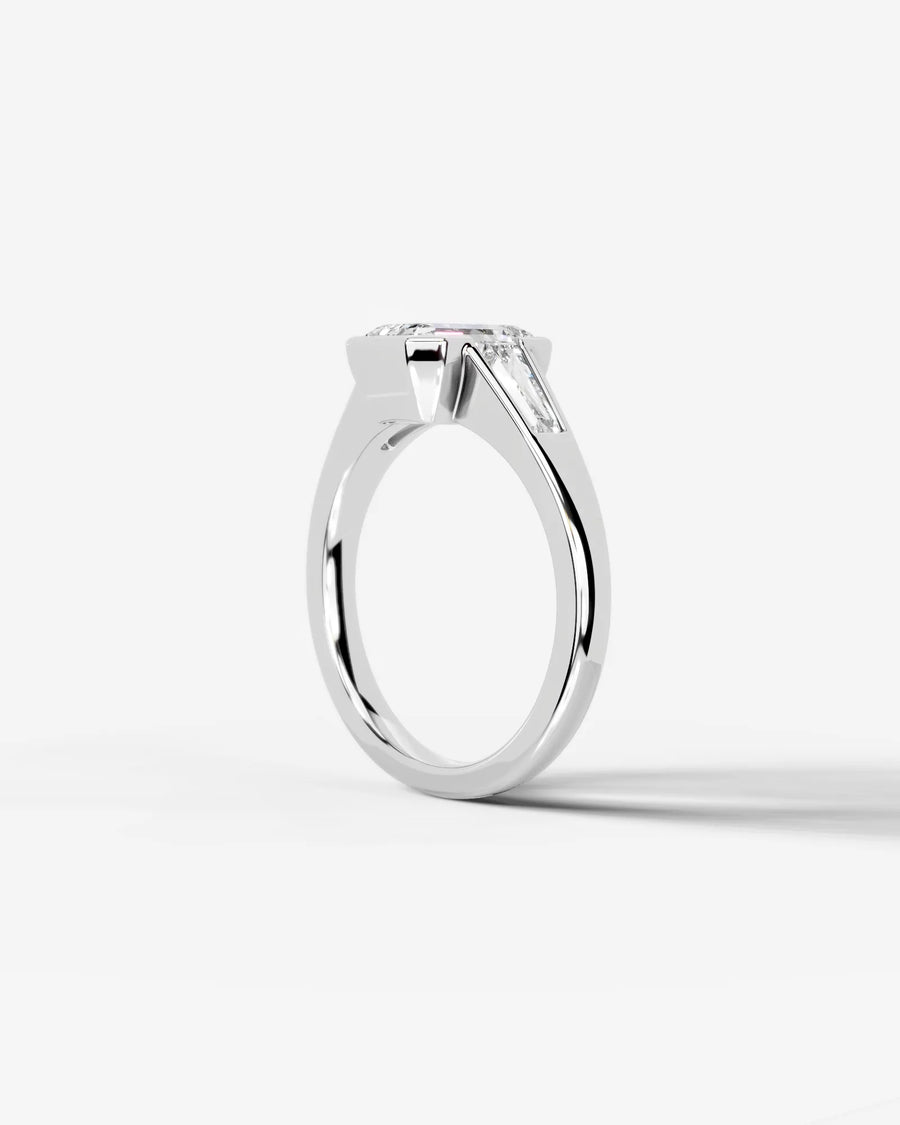 Mimi (Emerald) 18k White Gold 004