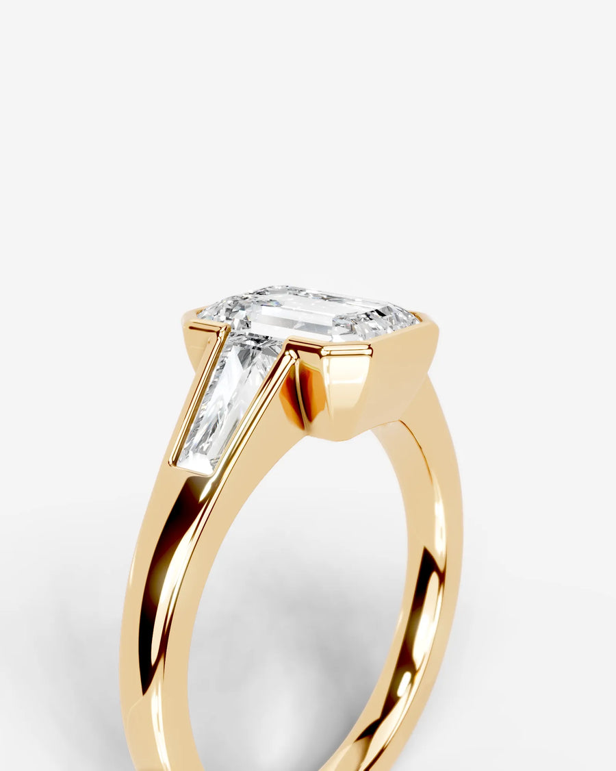 Mimi (Emerald) 18k Yellow Gold 005