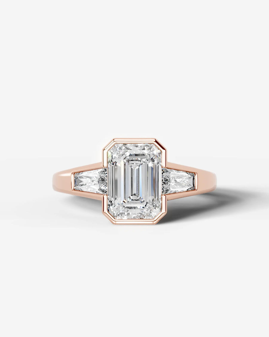 Mimi (Emerald) 14k Rose Gold 001