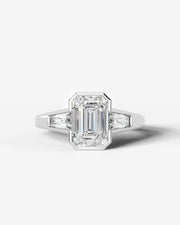 Mimi (Emerald) 18k White Gold 001
