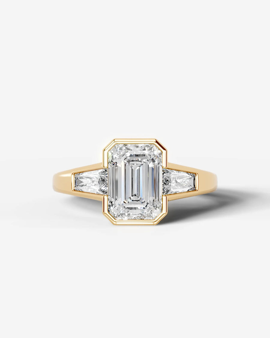 Mimi (Emerald) 14k Yellow Gold 001