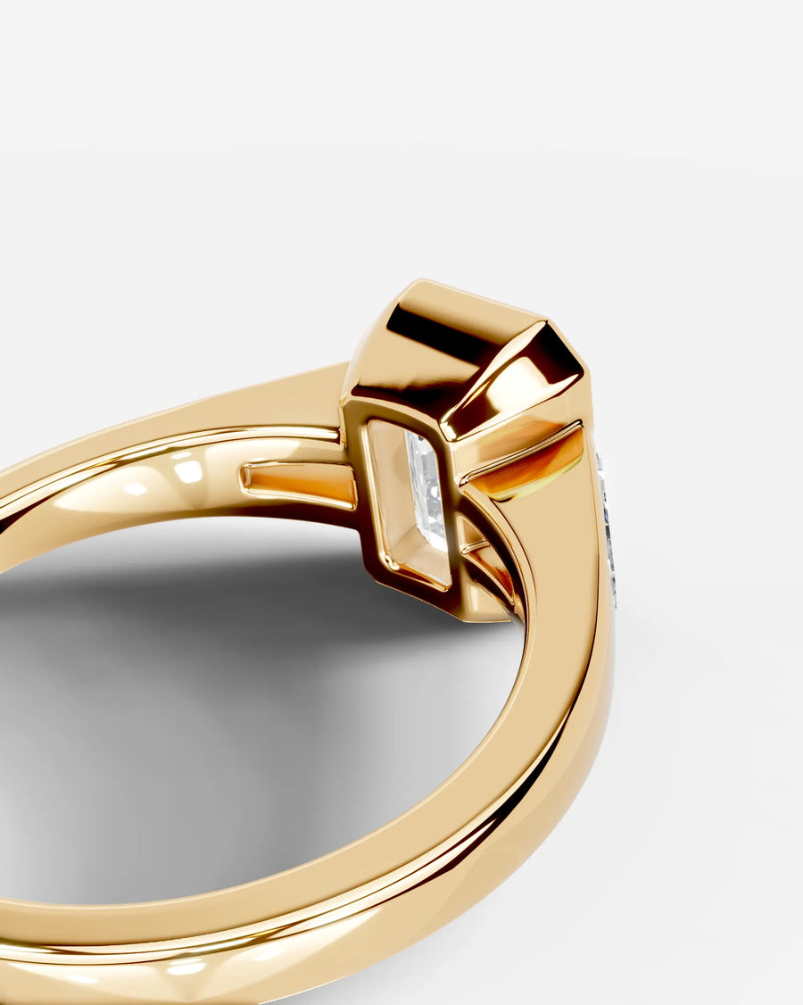 Mimi (Emerald) 14k Yellow Gold 002