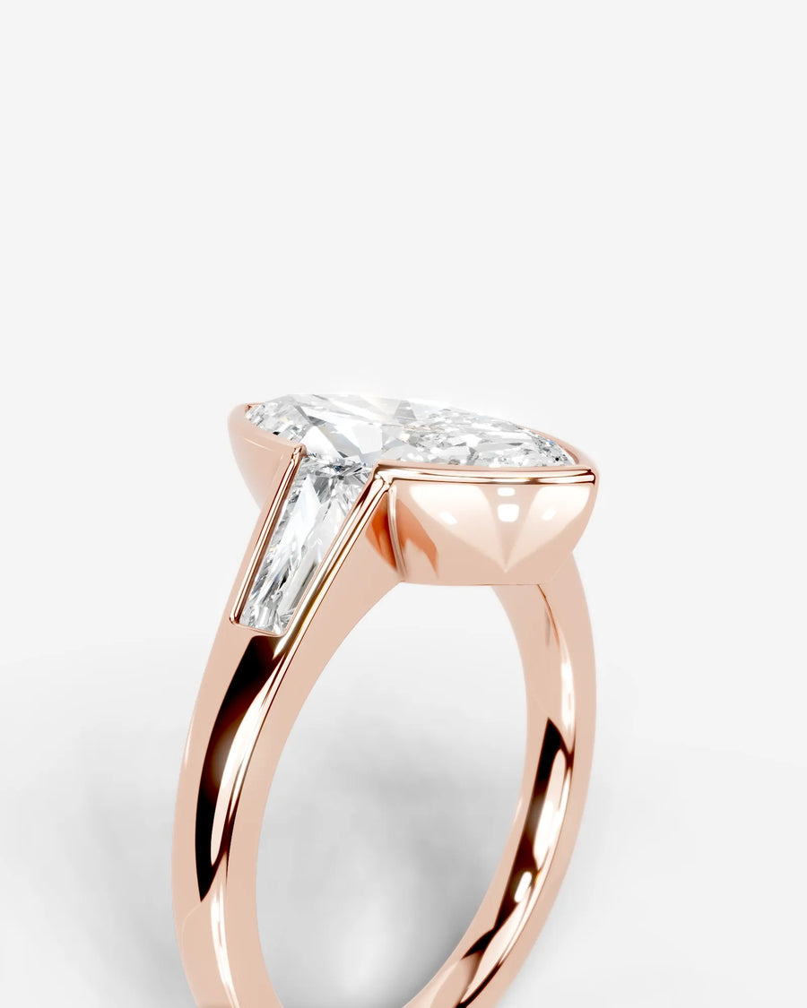 Mimi (Marquise) 14k Rose Gold 004