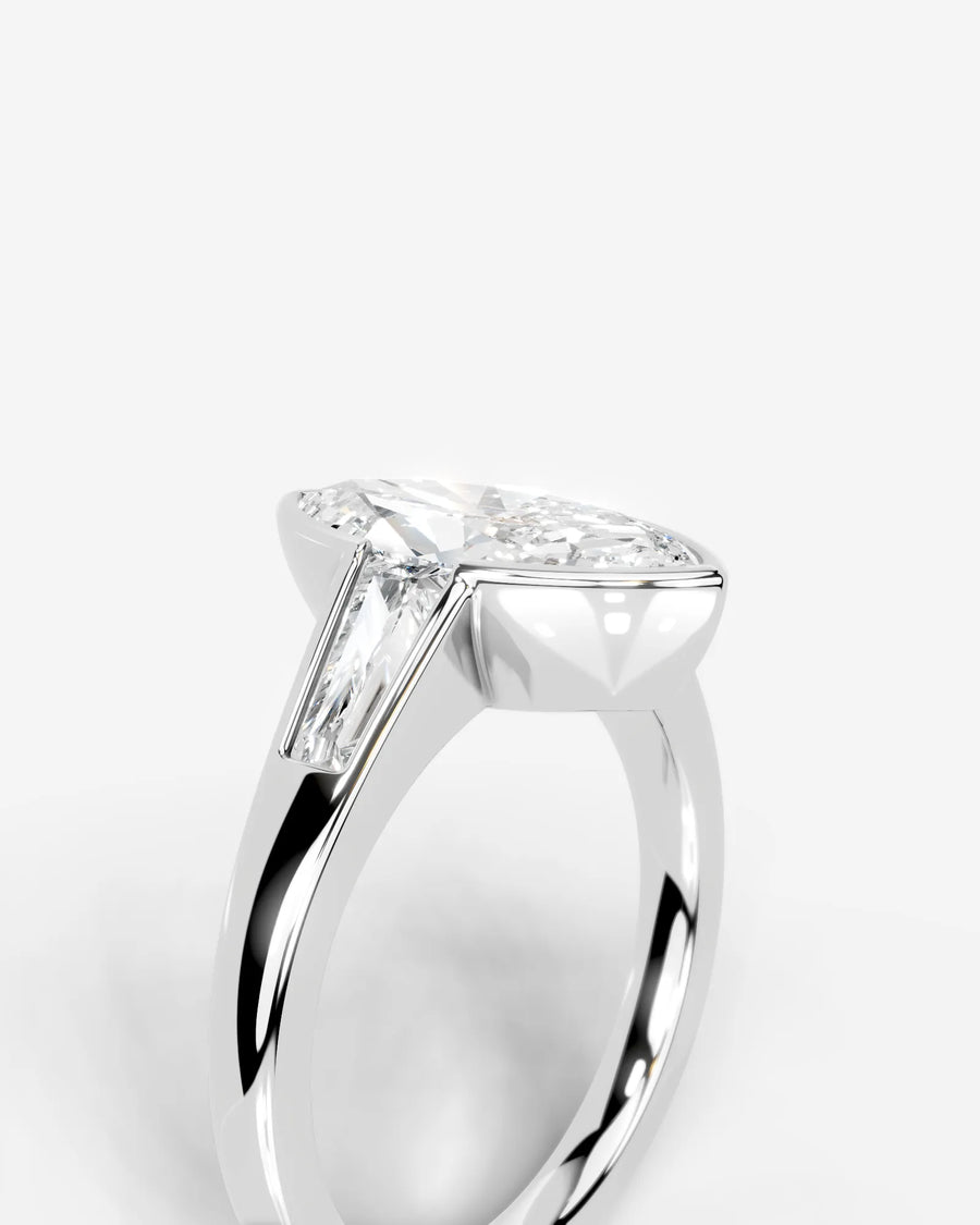 Mimi (Marquise) Platinum 005