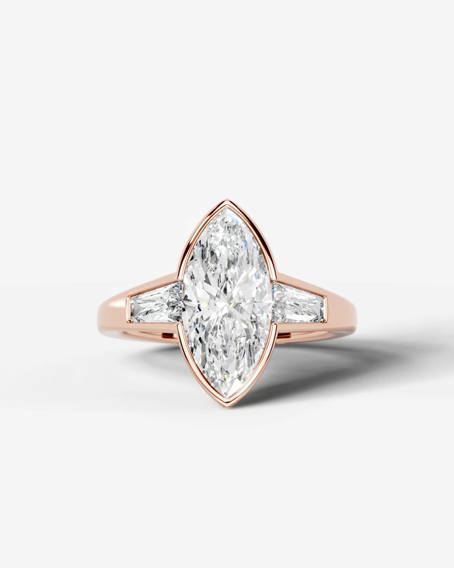 Mimi (Marquise) 14k Rose Gold 001