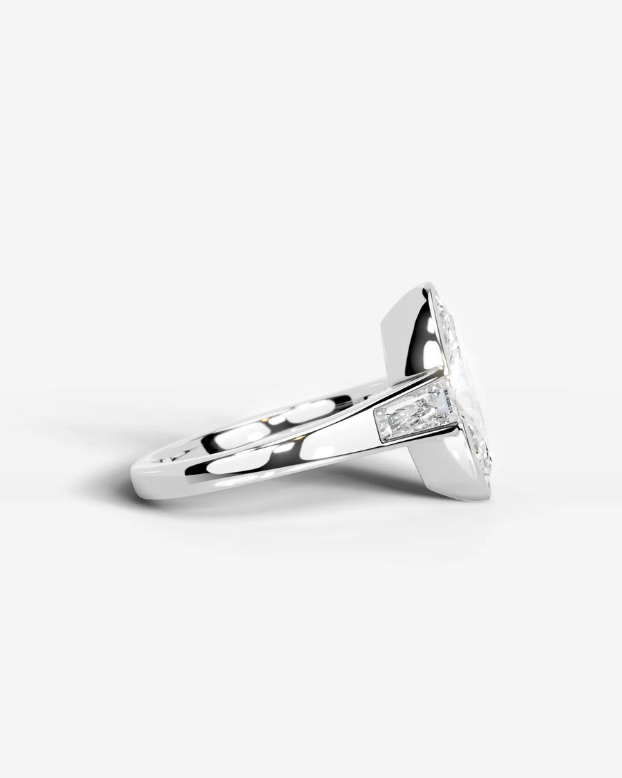Mimi (Marquise) 18k White Gold 003