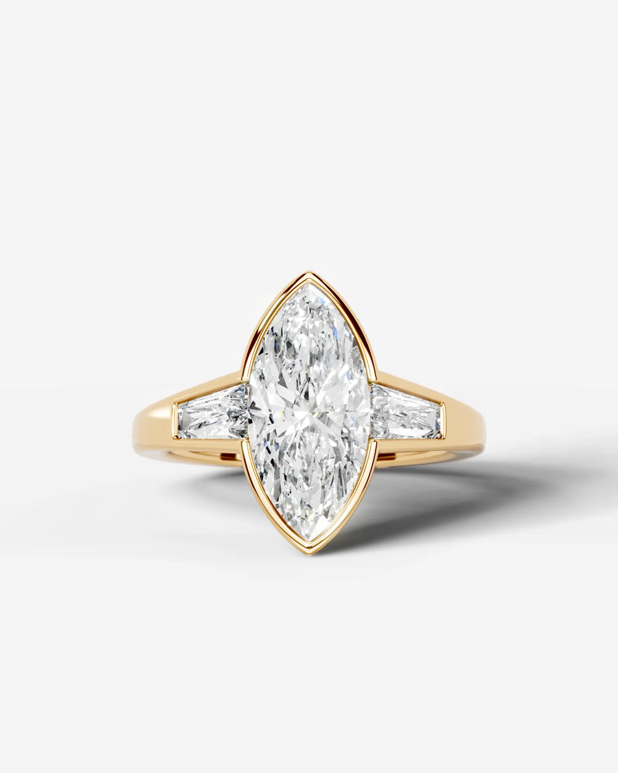 Mimi (Marquise) 18k Yellow Gold 001