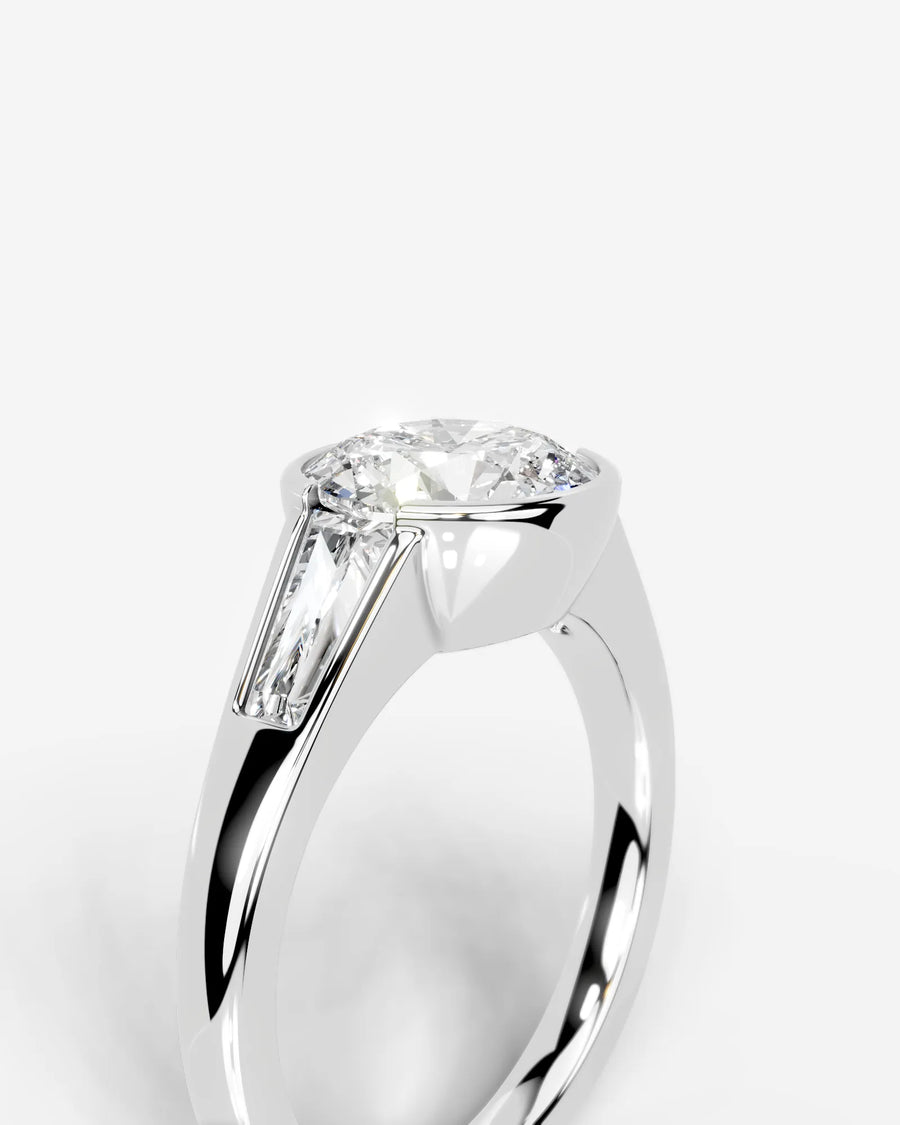 Mimi (Round) 18k White Gold 005