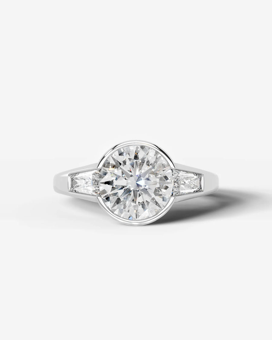 Mimi (Round) 14k White Gold 001