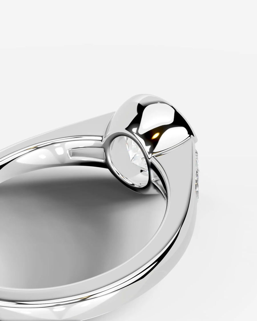 Mimi (Round) 14k White Gold 002