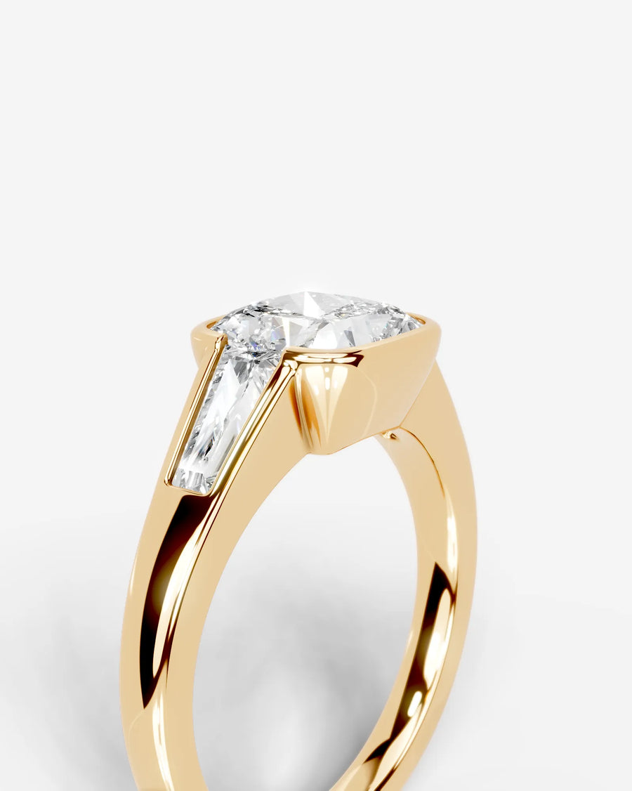 Mimi (Cushion) 18k Yellow Gold 004