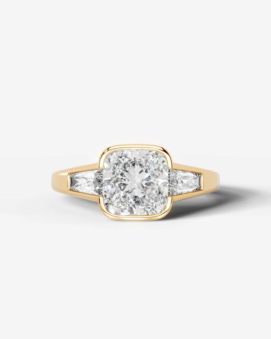 Mimi (Cushion) 14k Yellow Gold 001