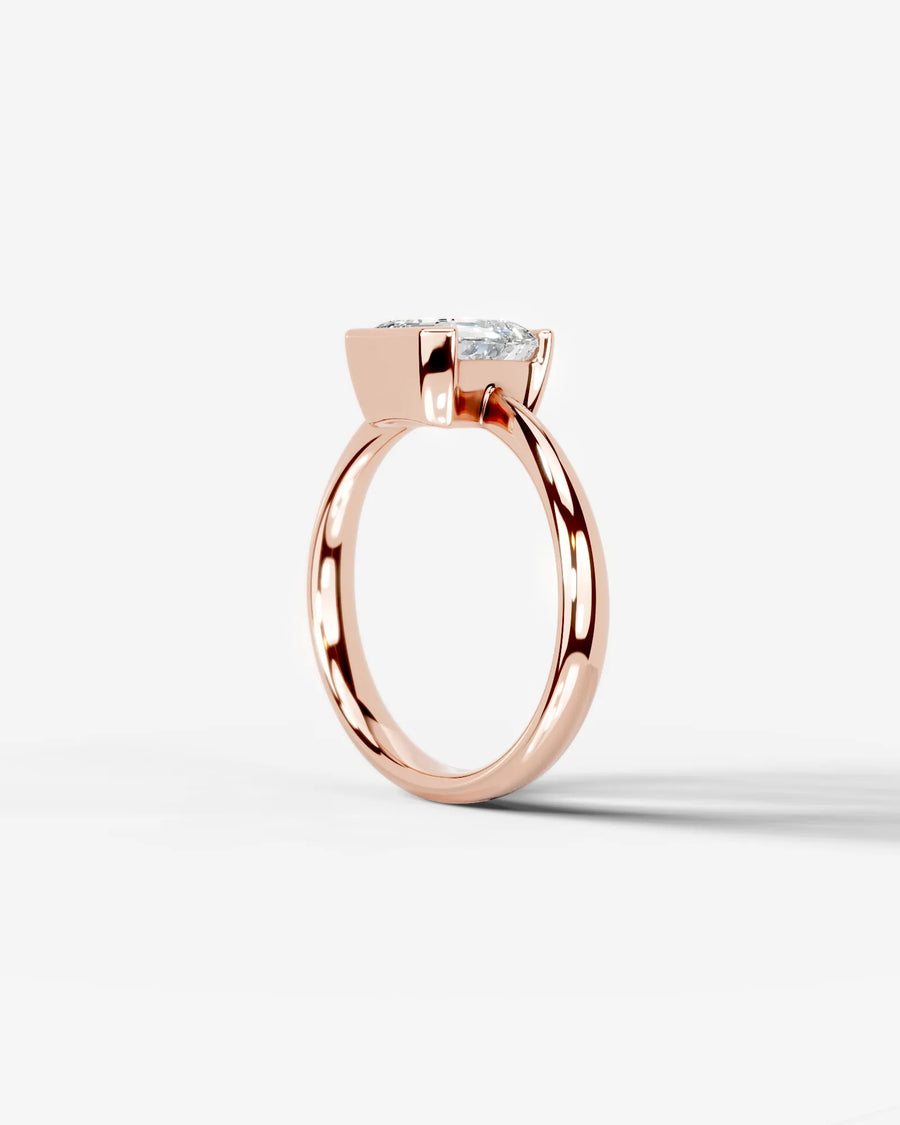 Lois (Asscher) 14k Rose Gold 004
