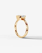 Lois (Asscher) 14k Yellow Gold 004