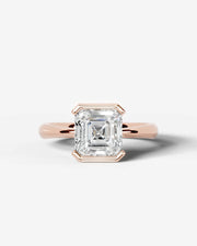 Lois (Asscher) 14k Rose Gold 001