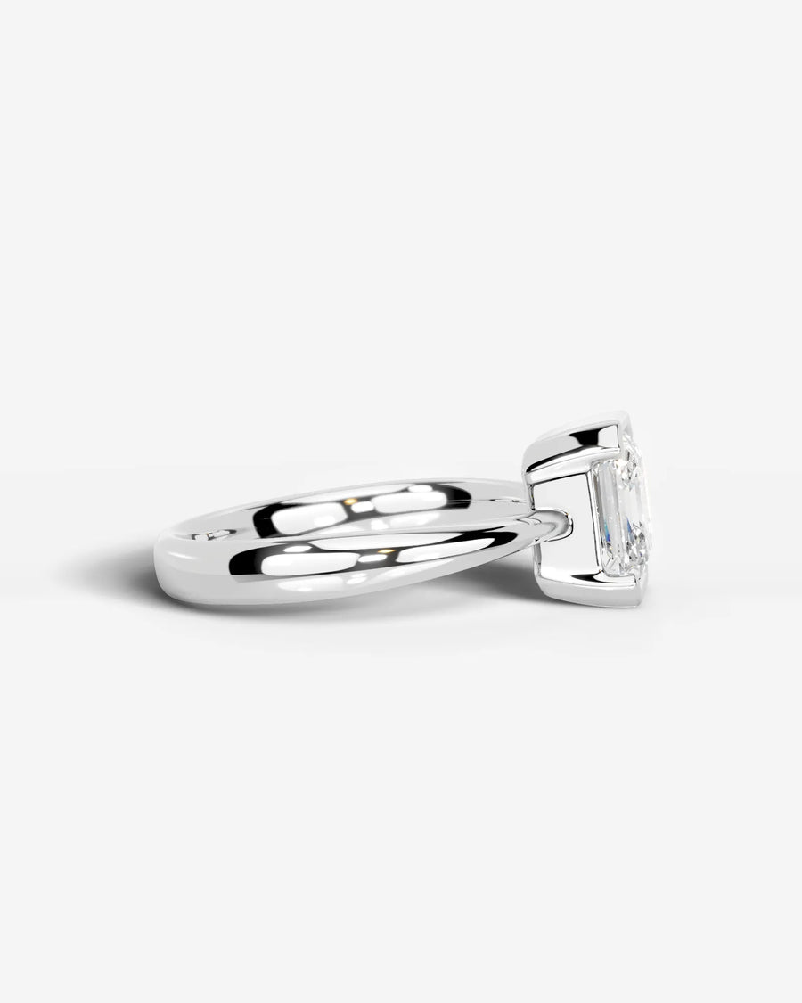 Lois (Asscher) 18k White Gold 003