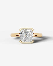 Lois (Asscher) 18k Yellow Gold 001