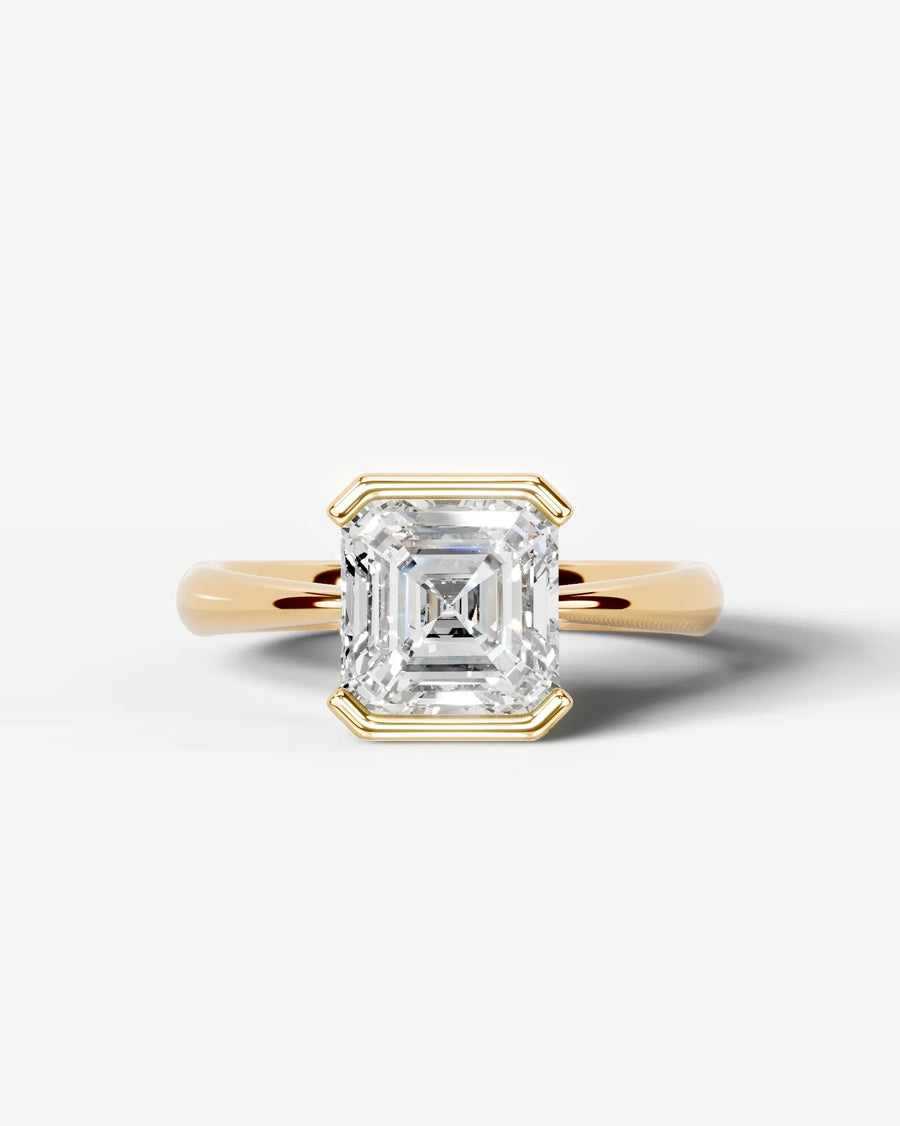 Lois (Asscher) 18k Yellow Gold 001