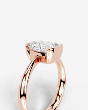 Lois (Elongated Cushion) 14k Rose Gold 005