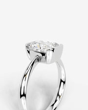 Lois (Elongated Cushion) 14k White Gold 005