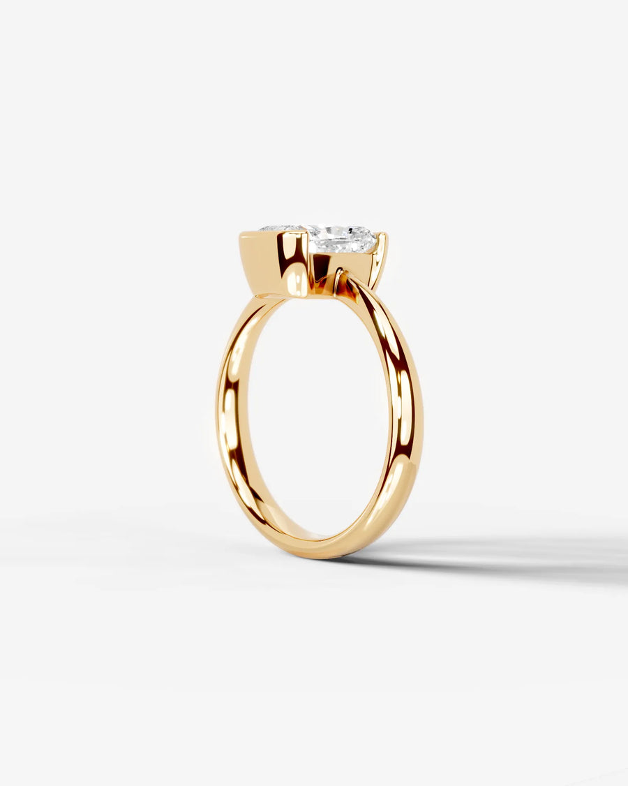 Lois (Elongated Cushion) 18k Yellow Gold 004