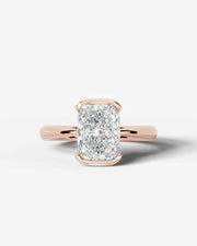 Lois (Elongated Cushion) 14k Rose Gold 001