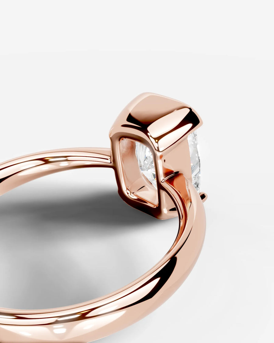 Lois (Elongated Cushion) 14k Rose Gold 002