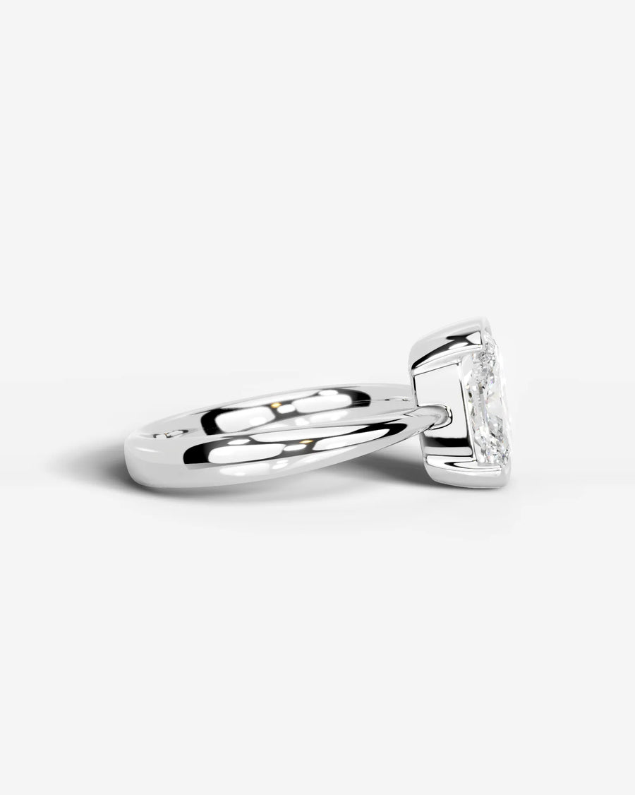 Lois (Elongated Cushion) 18k White Gold 003