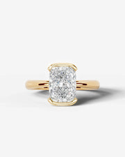Lois (Elongated Cushion) 18k Yellow Gold 001